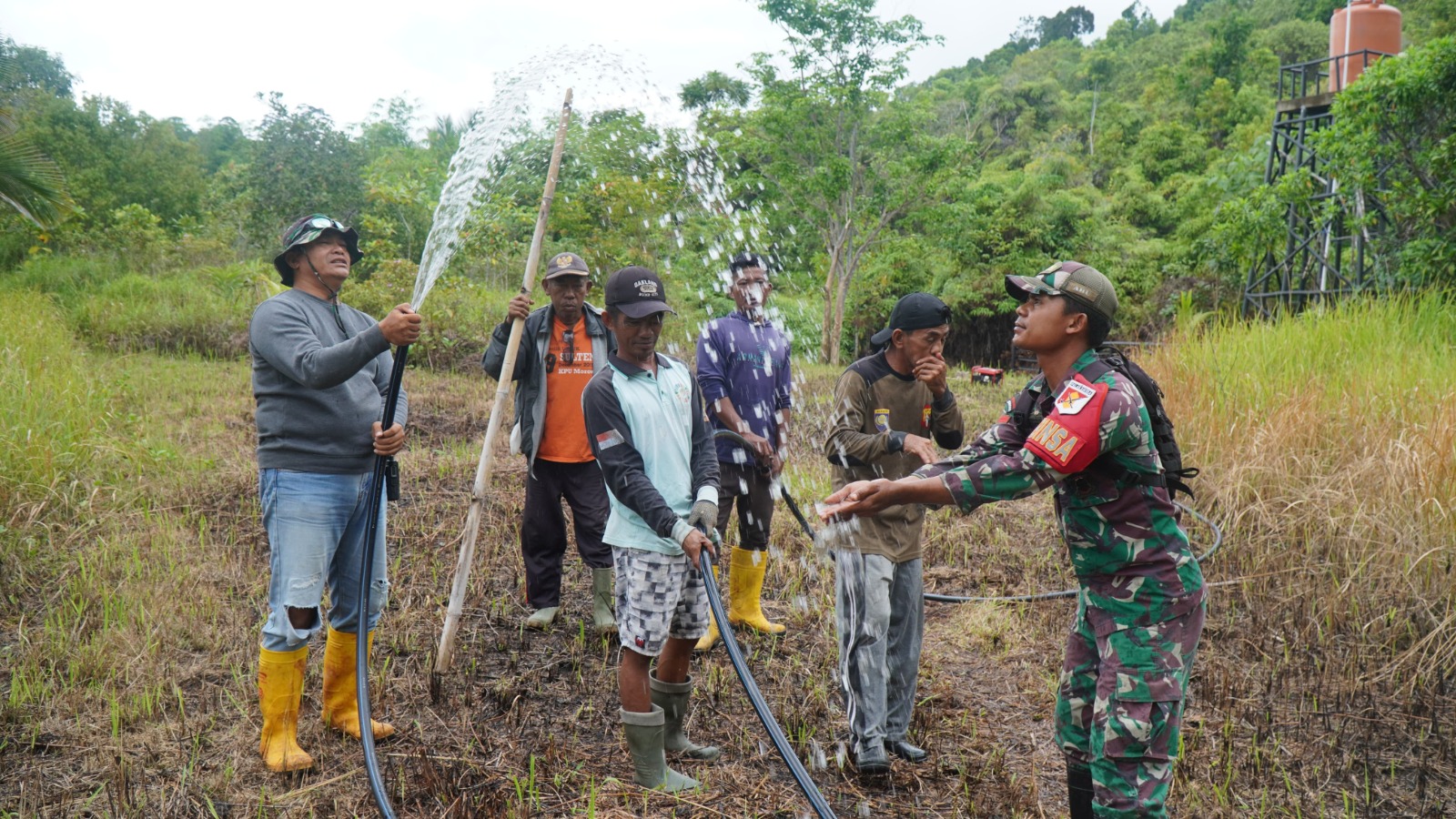 Manunggal Air Bersih Jadi Prioritas Utama TMMD Ke-129 Kodim 1311/Morowali
