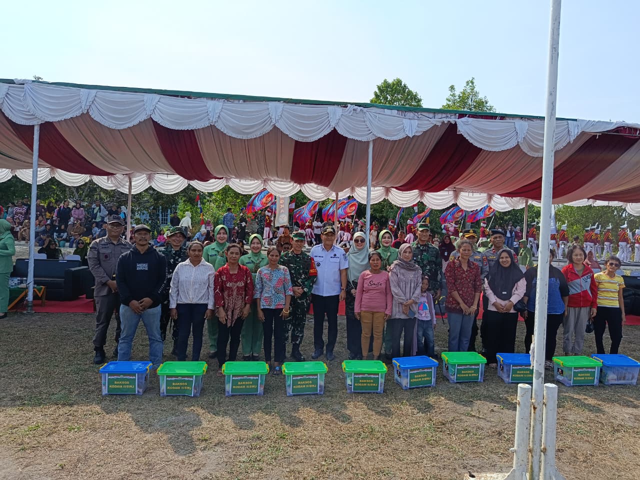 Bakti Sosial Pangdam II/Sriwijaya Jadi Wujud Kepedulian TNI kepada Warga Desa Deniang