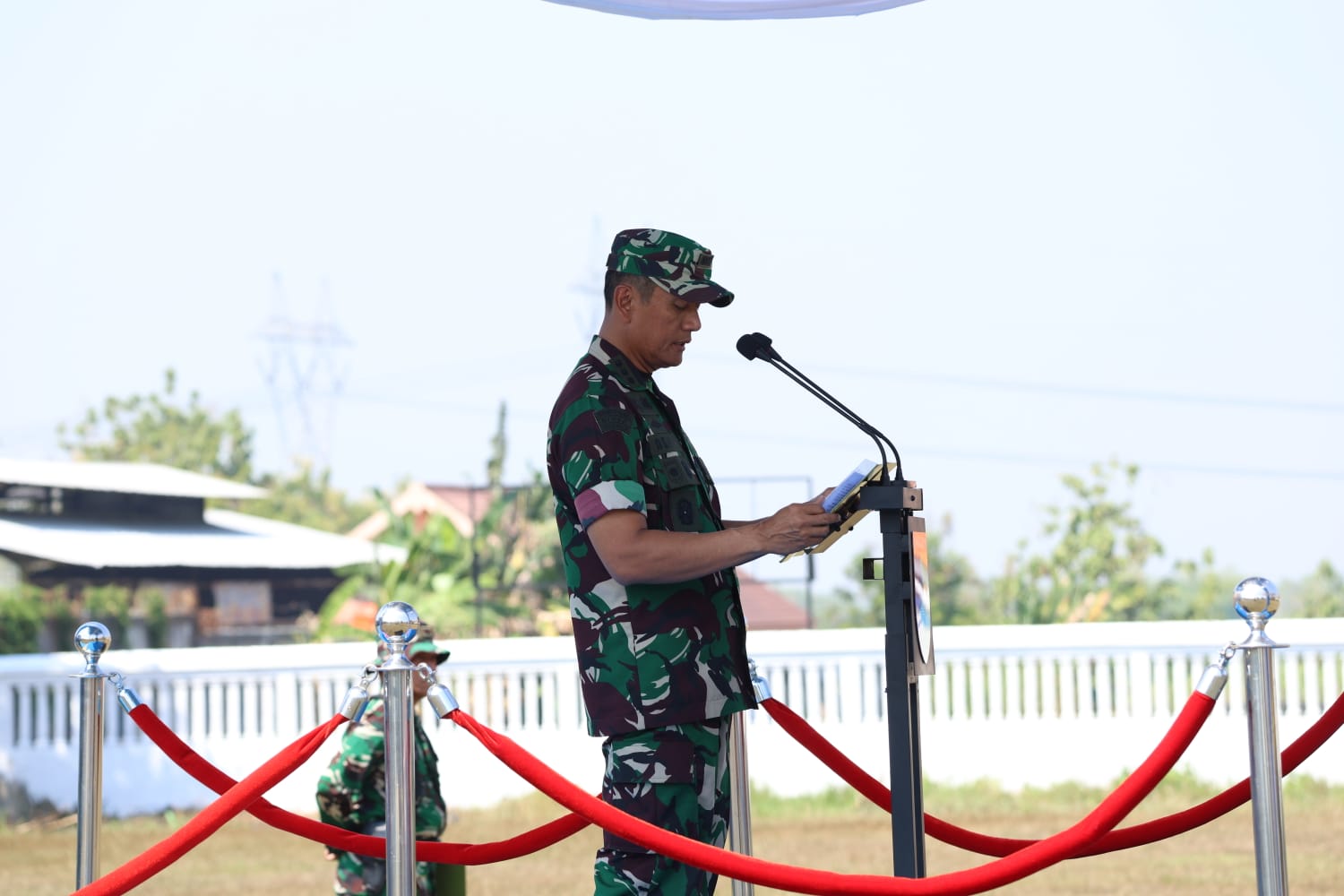 Kolonel Beny Pimpin Upacara Penutupan TMMD 129 Dengan Apresiasi Tinggi