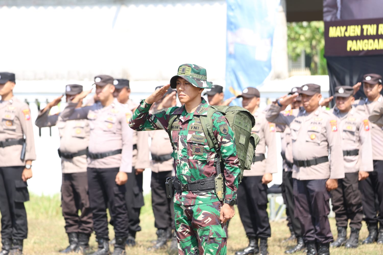 Pemimpin Upacara TMMD 129, Kapten Khidir Tampilkan Kepemimpinan Memukau di Desa Tlemang
