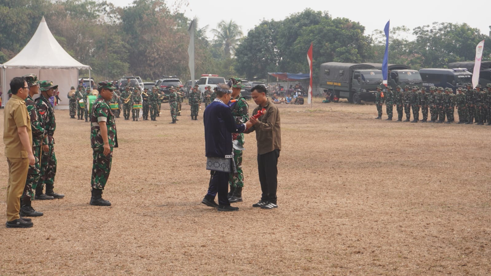 Pemkab Tangerang Luncurkan TMMD ke-130 dengan Serah Simbolis Alat Pembangunan