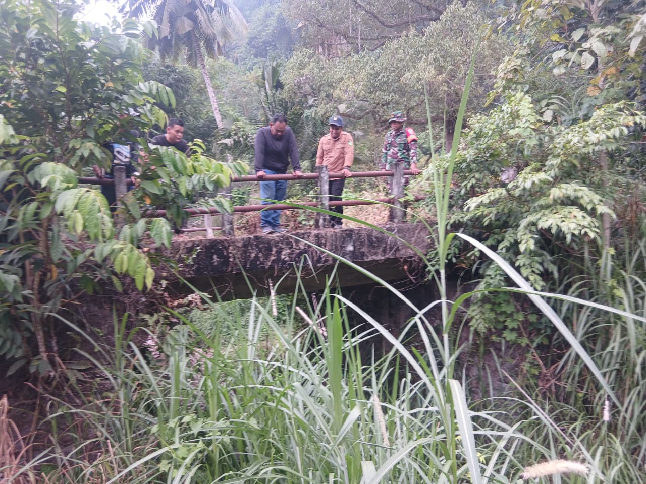 Satgas TMMD Laksanakan Proyek Jembatan untuk Tingkatkan Akses Desa Cendana
