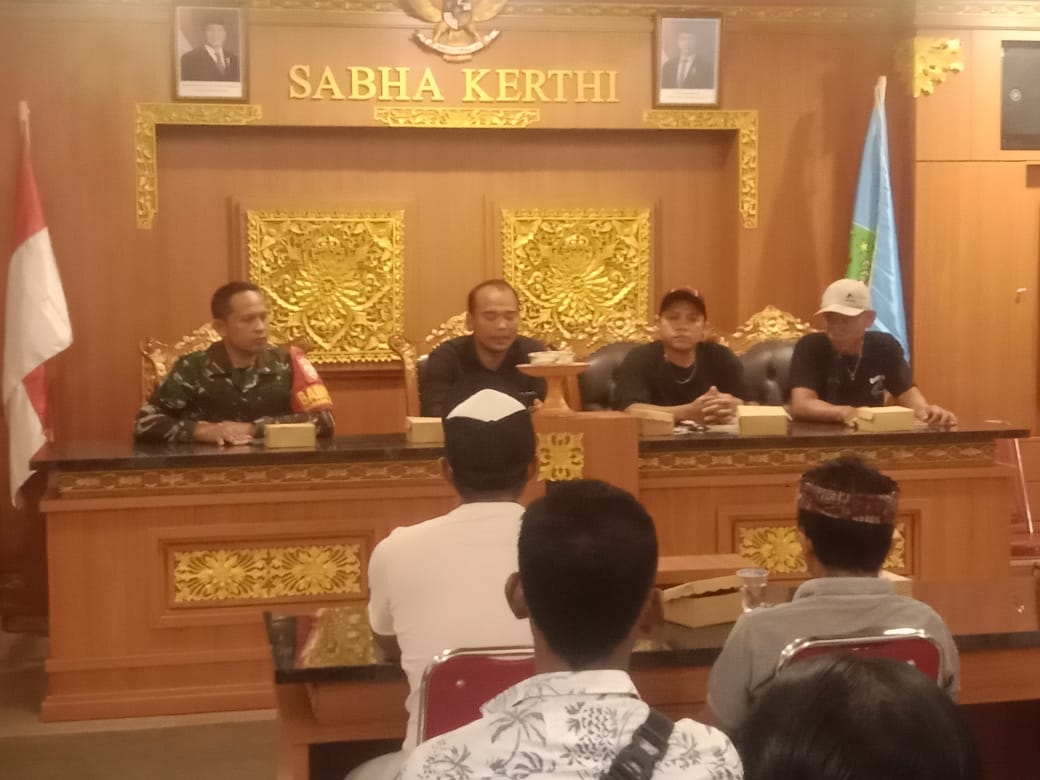 Linmas Desa Tojan Siapkan Langkah Strategis Hadapi Pemilihan Perbekel