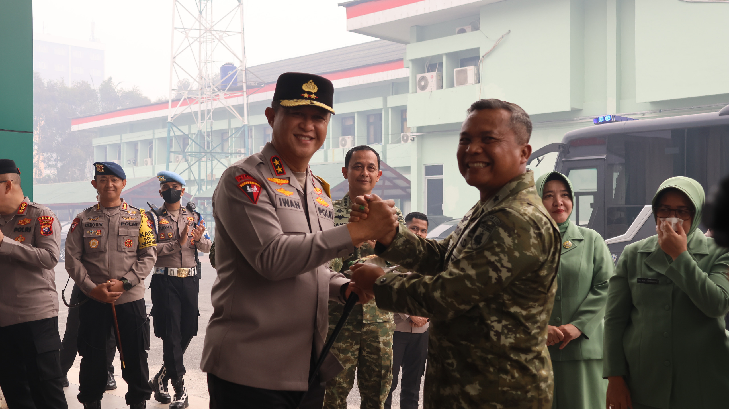 Pengabdian TNI Tak Terpengaruh Asap, HUT Dimeriahkan dengan Semangat Tinggi