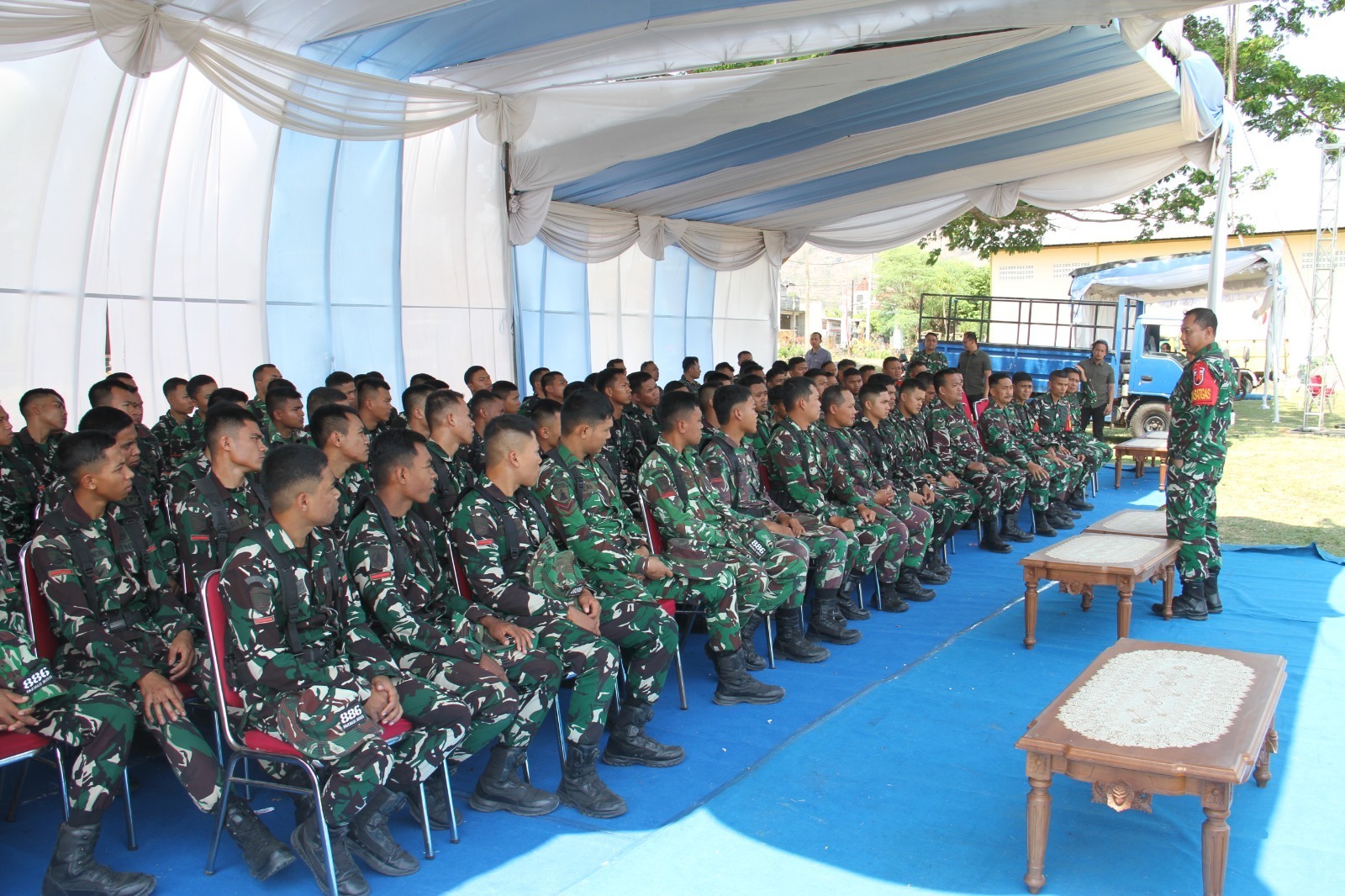 Dansatgas TMMD ke-130 Ajak Prajurit Utamakan Disiplin untuk Kegiatan yang Aman