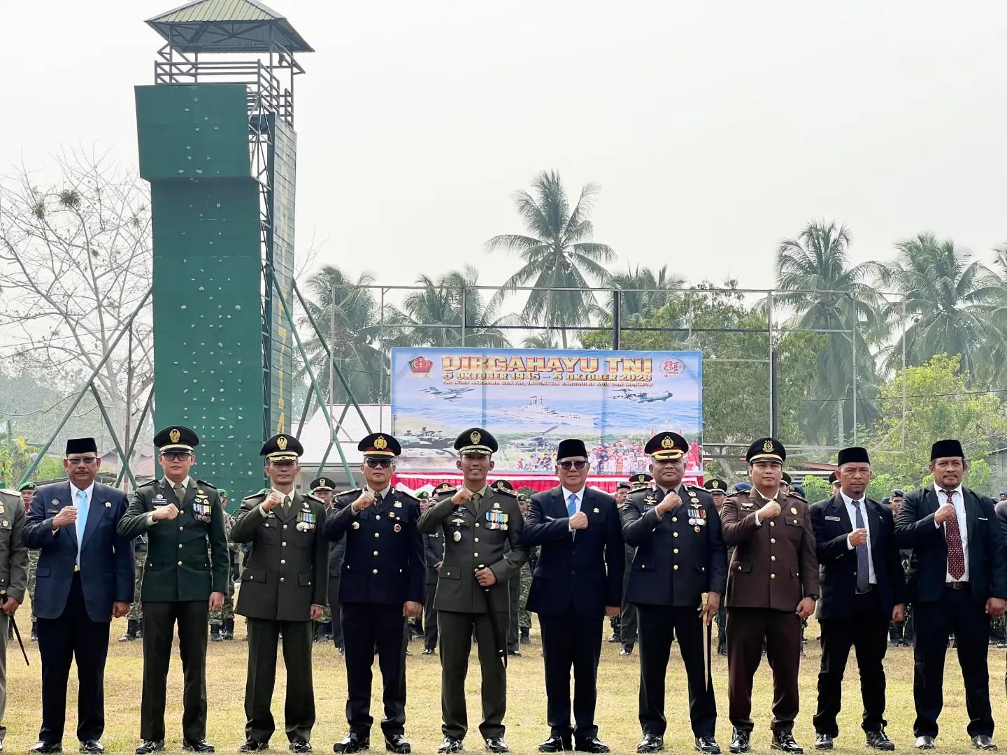 Kodim 1307/Poso adakan perayaan HUT ke-81 TNI bersama masyarakat dan instansi terkait