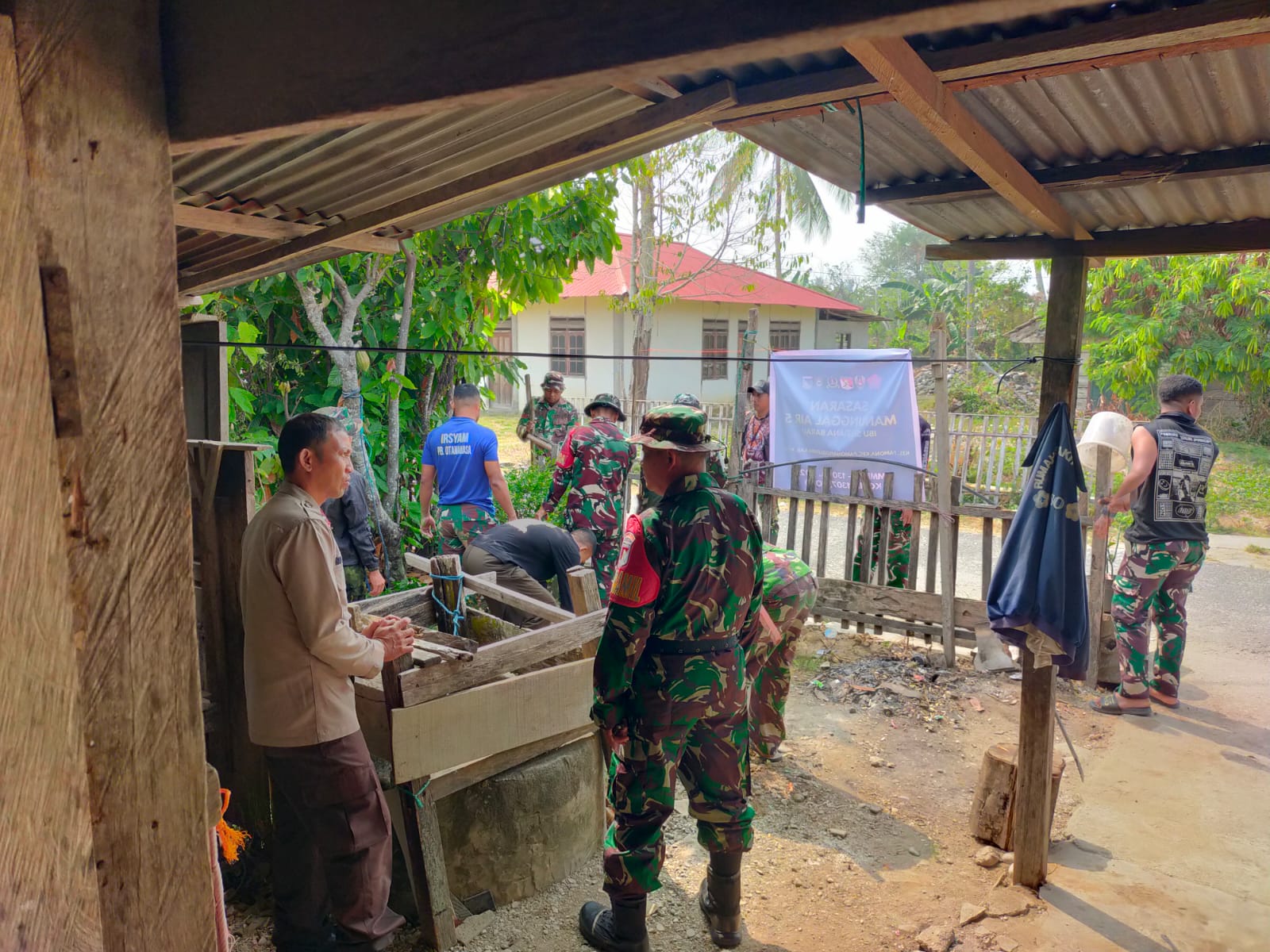 Desa Soe Siap Manfaatkan Sumur Pompa dari Proyek TMMD ke-130 Kodim 1307/Poso