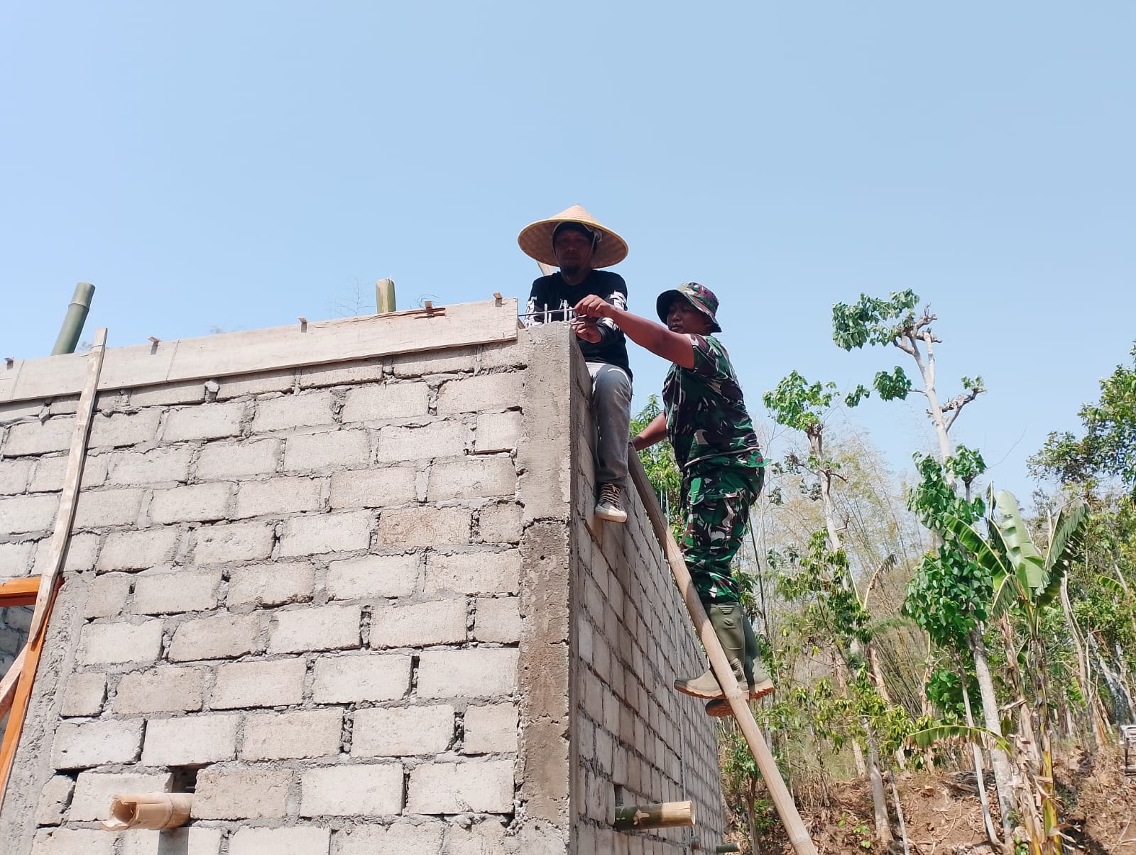 Renovasi Rumah Mbah Waqilah di Tulungagung Memasuki Tahap Penting