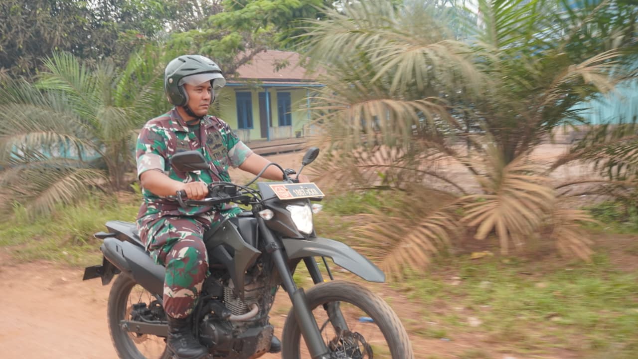 Tindakan Dandim 1015/Sampit untuk Mengatasi Kebakaran Hutan di Mentaya Seberang