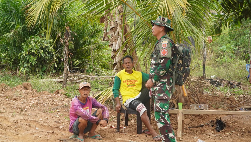 TMMD Ke-130: Satgas TNI Fokus Pada Perbaikan Kesehatan Masyarakat Luwu Timur