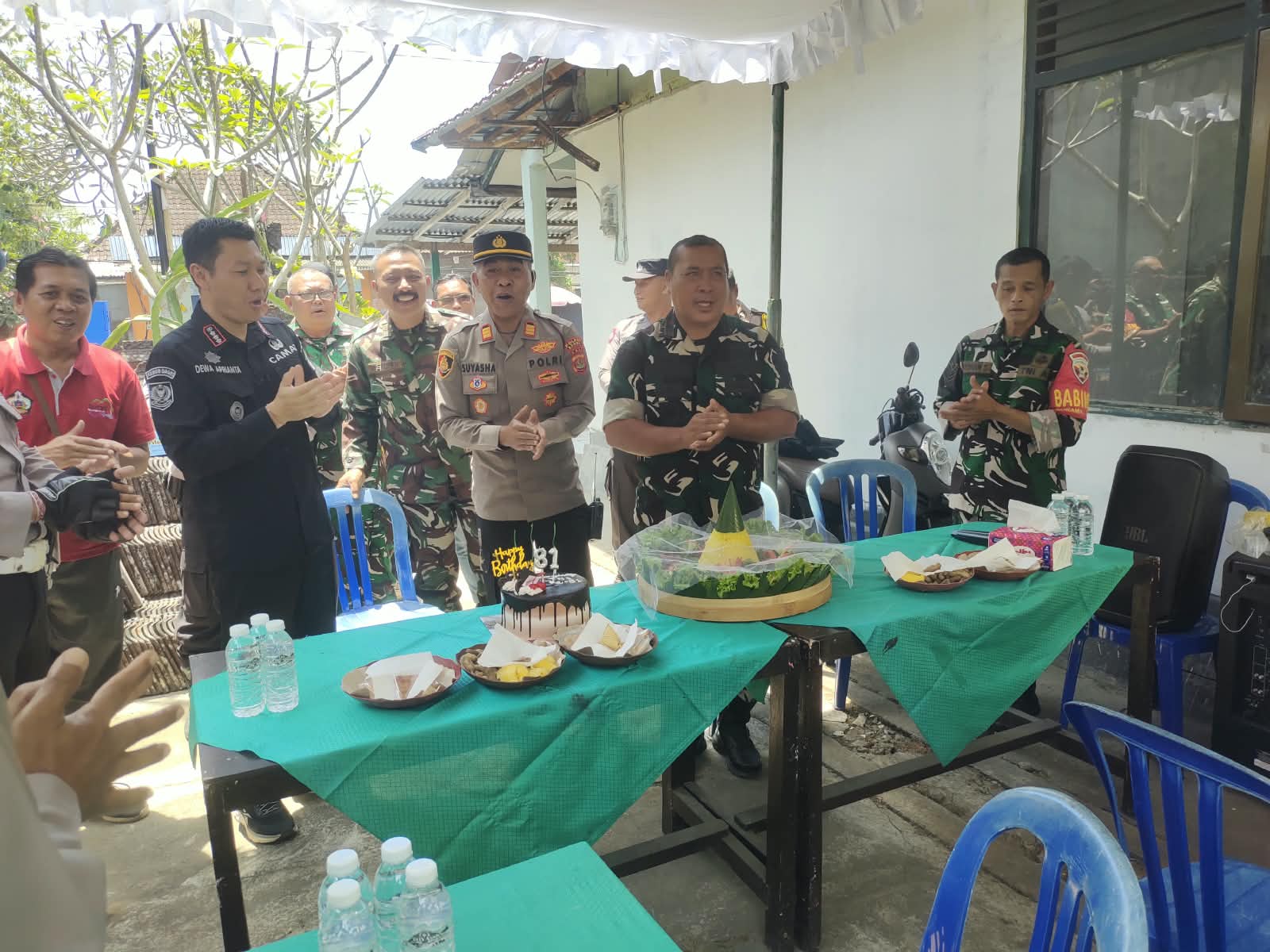 Merajut Kebersamaan TNI-Polri dalam HUT ke-81 TNI di Bangli