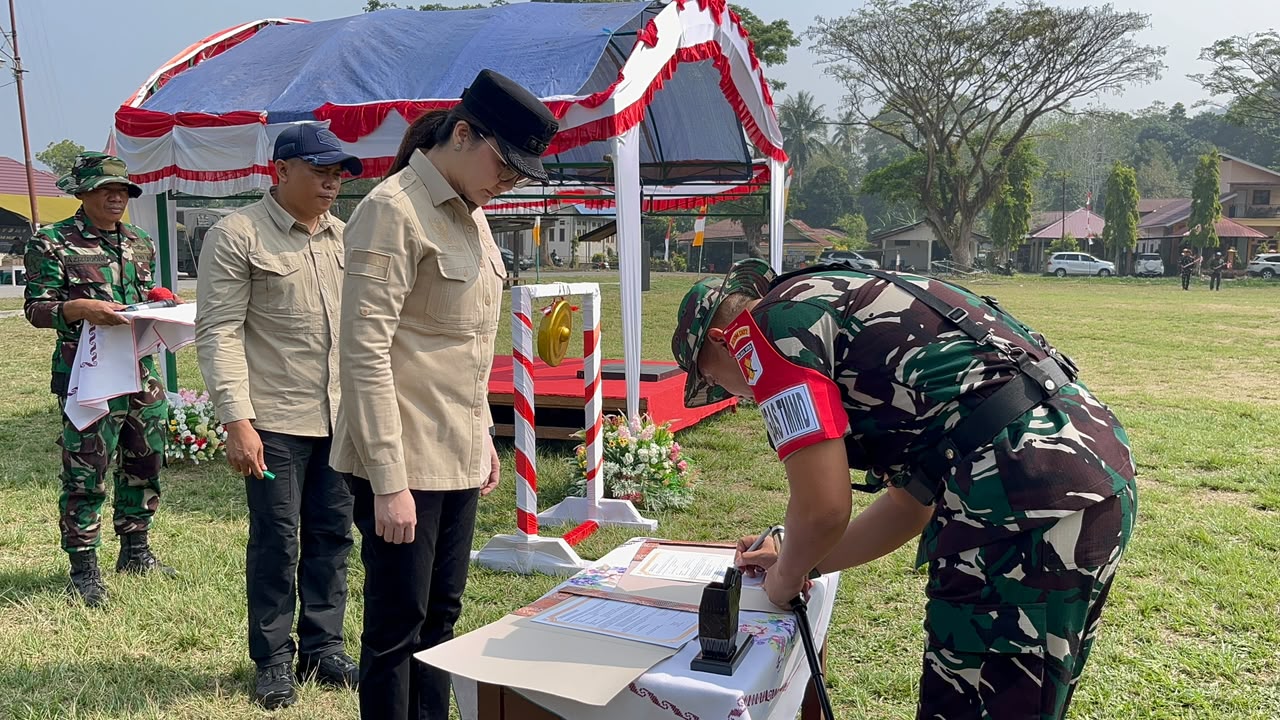 TMMD ke-130 Diluncurkan, TNI dan Pemkab Poso Dorong Pembangunan Berkelanjutan