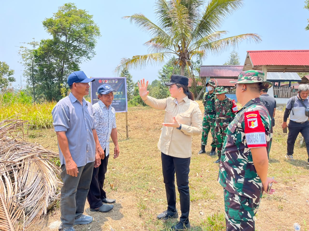 Komitmen Bersama Bupati dan Dandim dalam Proyek Sanitasi di Desa Leboni