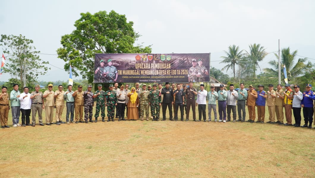 TMMD ke-130 Resmi Dimulai, Dorong Pembangunan Infrastruktur di Luwu Timur