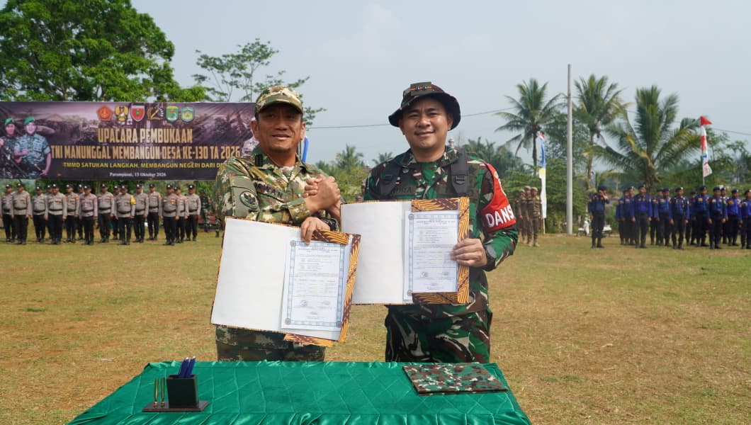 Membangun Bersama: Bupati Luwu Timur Resmikan TMMD ke-130 untuk Masyarakat
