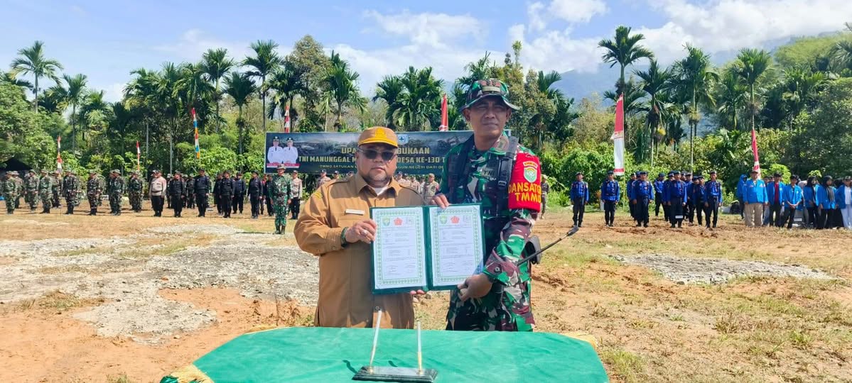 Pembukaan TMMD ke-130 di Aceh Tenggara: Penguatan Kolaborasi TNI dan Warga Desa