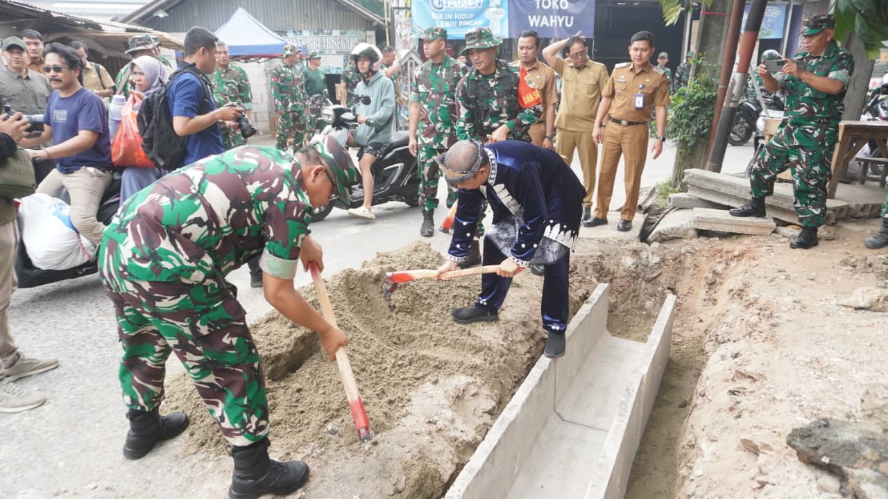 Pembukaan TMMD 130 Memperkuat Komitmen Pembangunan di Kabupaten Tangerang
