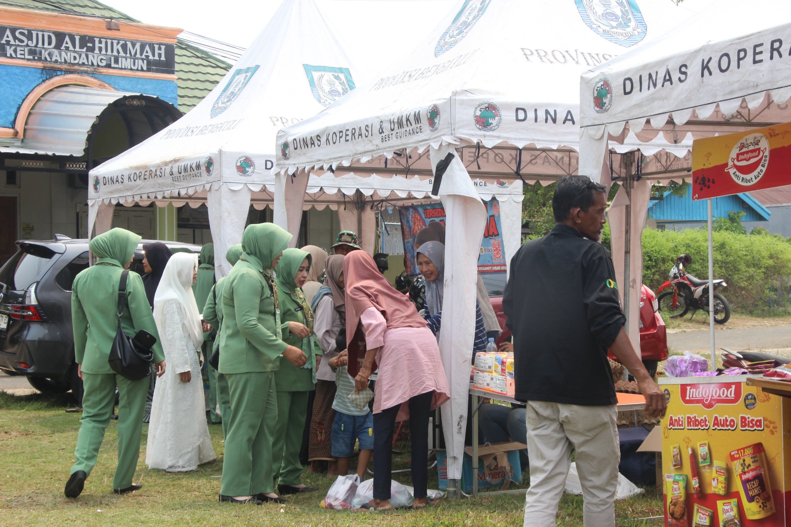 Bazaar UMKM di Pembukaan TMMD ke-130 Perkuat Ekonomi Kandang Limun