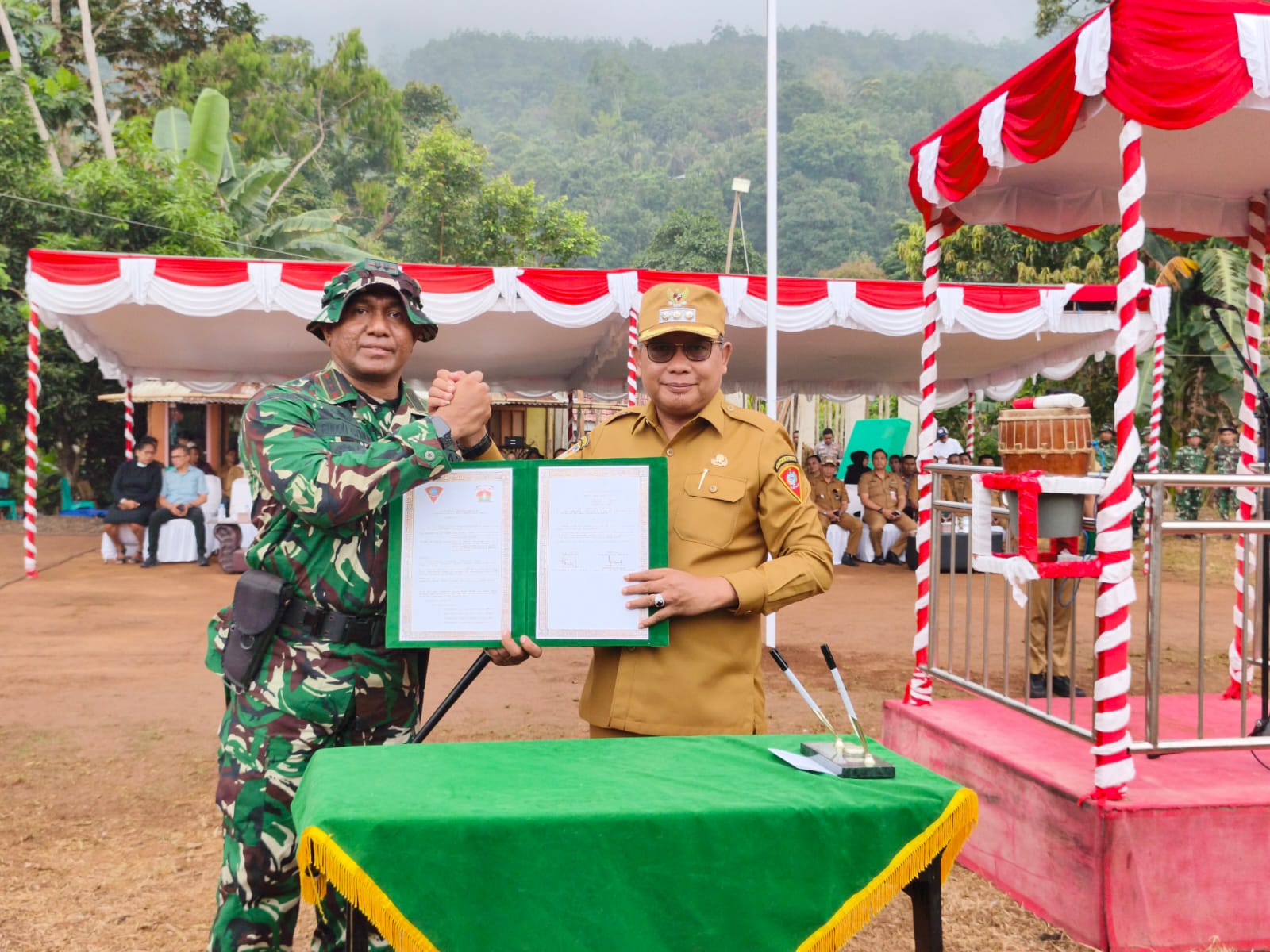 Pembukaan TMMD 130 di Ambon: Dorong Sinergi TNI dan Masyarakat dalam Pembangunan