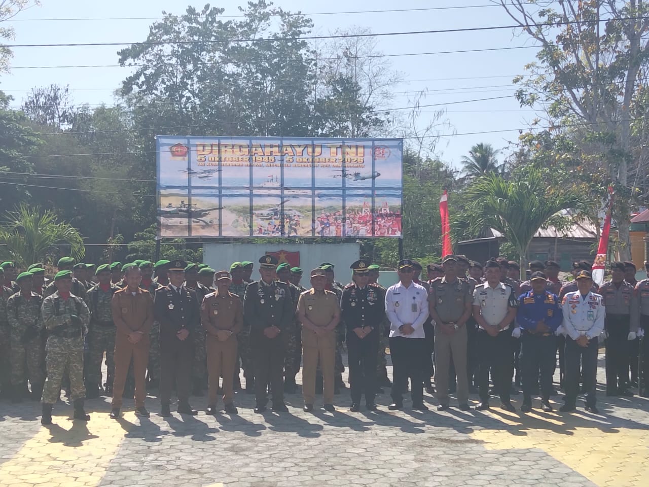 Kodim 1416/Muna gelar apel besar dalam rangka memperkuat ikatan dengan masyarakat